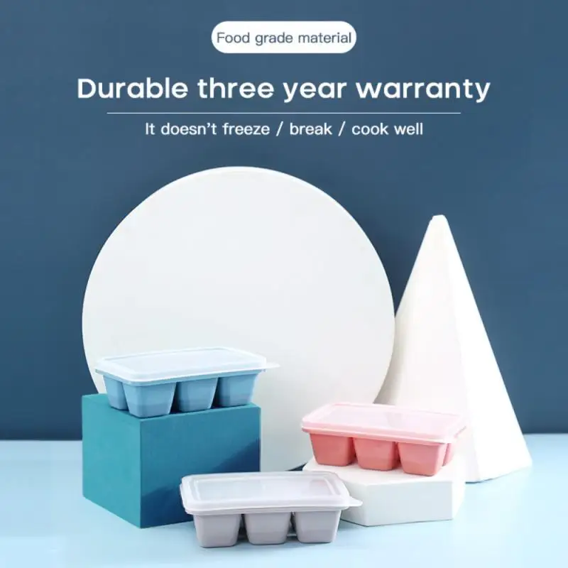 3Pcs/set Food Grade 12.67.53.7cm Square Shape Ice Mold Fruit Ice Maker 6 Grid Ice Tray Bar Kitchen Accessories Silicone Mold
3Pcs/set Food Grade 12.67.53.7cm Square Shape Ice Mold Fruit Ice Maker 6 Grid Ice Tray Bar Kitchen Accessories Silicone Mold