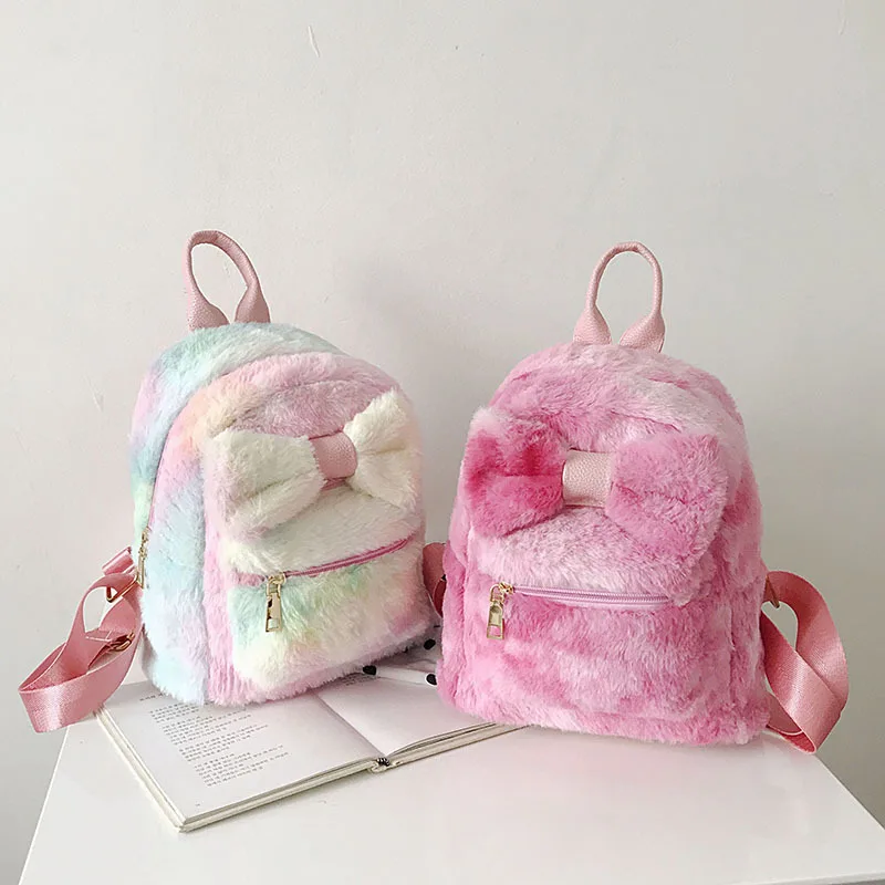 New Women Backpack Korean New Plush Bow Fashion Bag Casual Wild Backpack Winter Girl School Bag
New Women Backpack Korean New Plush Bow Fashion Bag Casual Wild Backpack Winter Girl School Bag