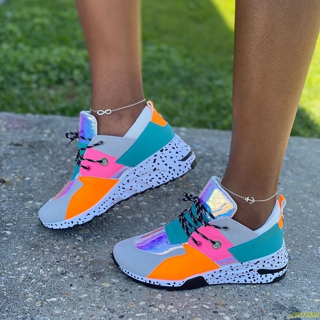 2021 Women Casual Shoes Big Size 37-42 New INS Hot Women's Sneakers Fashion Ladies Lace Up Multicolor Round Toe Sneakers
2021 Women Casual Shoes Big Size 37-42 New INS Hot Women's Sneakers Fashion Ladies Lace Up Multicolor Round Toe Sneakers