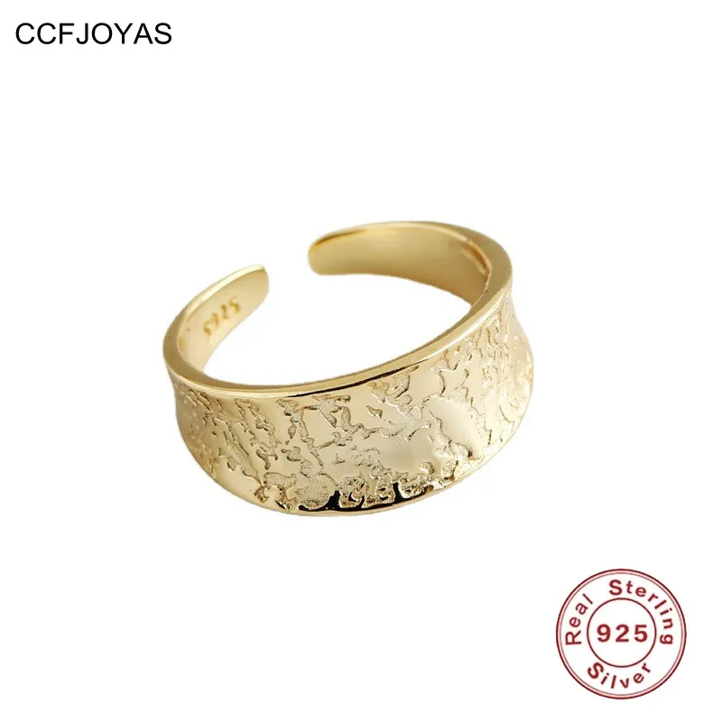 CCFJOYAS High Quality 925 Sterling Silver Punk Rock Open Rings for Men and Women Simple INS Tail Rings can Adjustable Jewelry
CCFJOYAS High Quality 925 Sterling Silver Punk Rock Open Rings for Men and Women Simple INS Tail Rings can Adjustable Jewelry