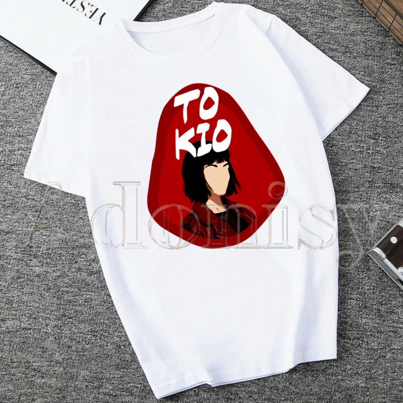La Casa De Papel Women Black T Shirt Girl Harajuku Korean Style Graphic Tops Kawaii Female T-shirt,Drop Ship
La Casa De Papel Women Black T Shirt Girl Harajuku Korean Style Graphic Tops Kawaii Female T-shirt,Drop Ship
