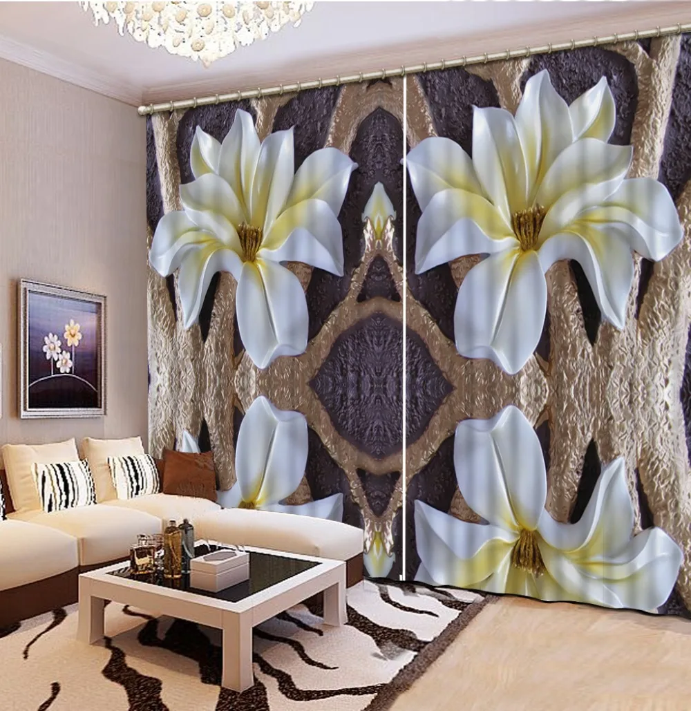 relief curtains Flowers print Customized 3D Blackout Curtains Living Room Bedroom Hotel Window
relief curtains Flowers print Customized 3D Blackout Curtains Living Room Bedroom Hotel Window