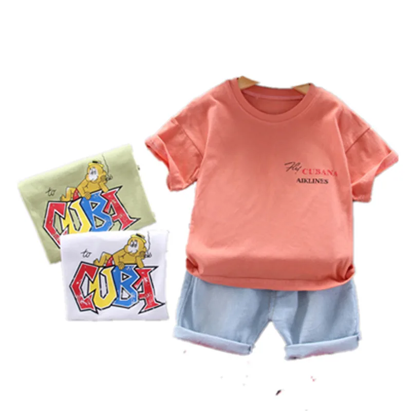 Summer Kids Sets Boy Girl Clothes Sets Cartoon Print Tops + Shorts 2 Pcs Suits Toddler Kids Clothes Kids Cotton Comfortable Sets
Summer Kids Sets Boy Girl Clothes Sets Cartoon Print Tops + Shorts 2 Pcs Suits Toddler Kids Clothes Kids Cotton Comfortable Sets