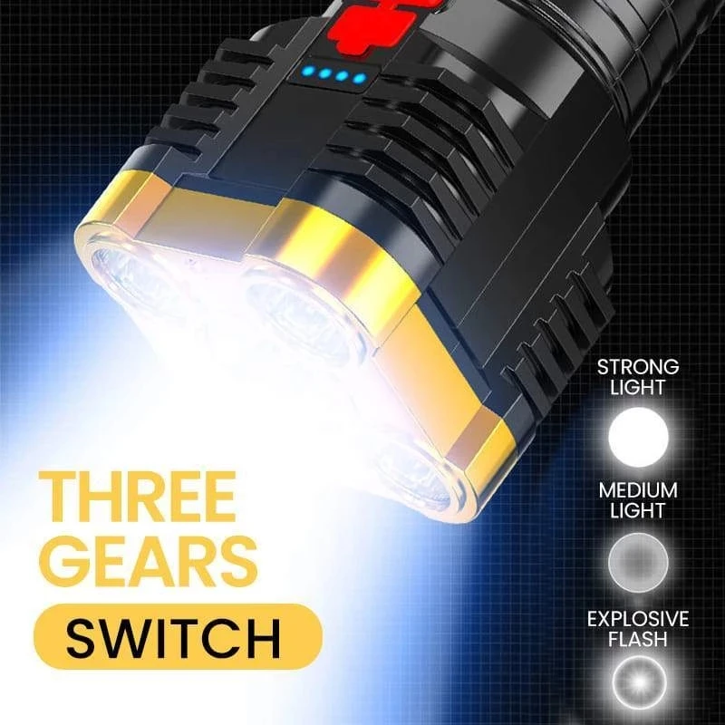Hot LED Flashlight Super Bright Waterproof Handheld Flashlight Camping Accessories for Camping Outdoor
Hot LED Flashlight Super Bright Waterproof Handheld Flashlight Camping Accessories for Camping Outdoor