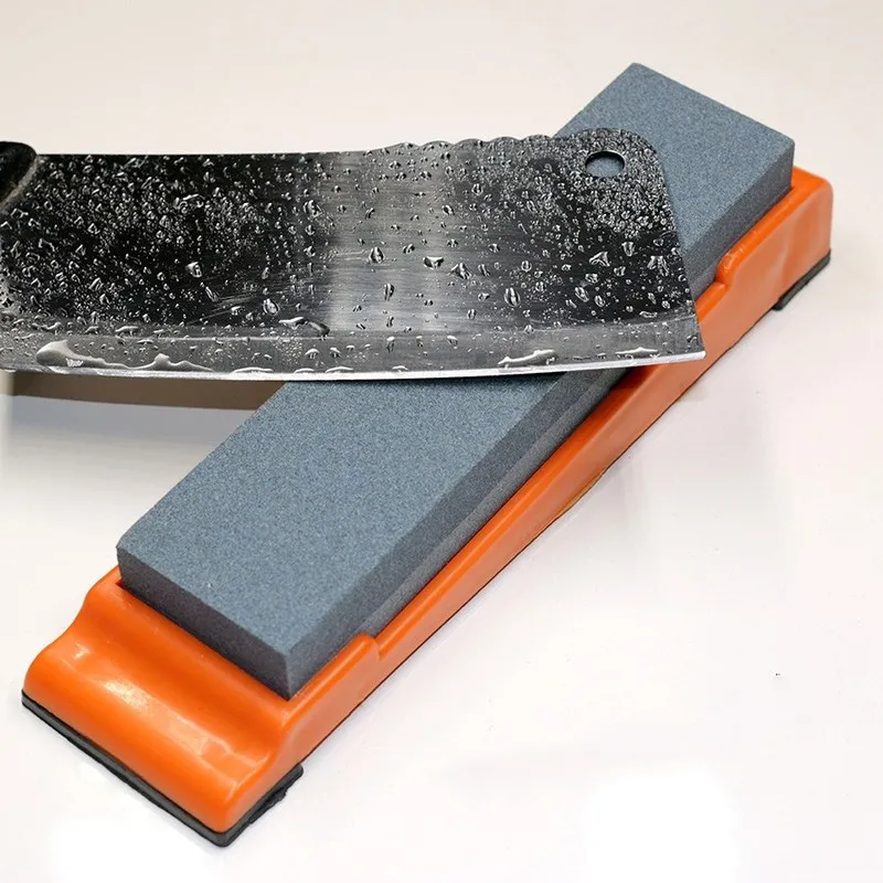 Tradition knife sharpener Double-sided thickening For kitchen Bone Knife scissors Quick Sharpened Device Non-slip base durable
Tradition knife sharpener Double-sided thickening For kitchen Bone Knife scissors Quick Sharpened Device Non-slip base durable