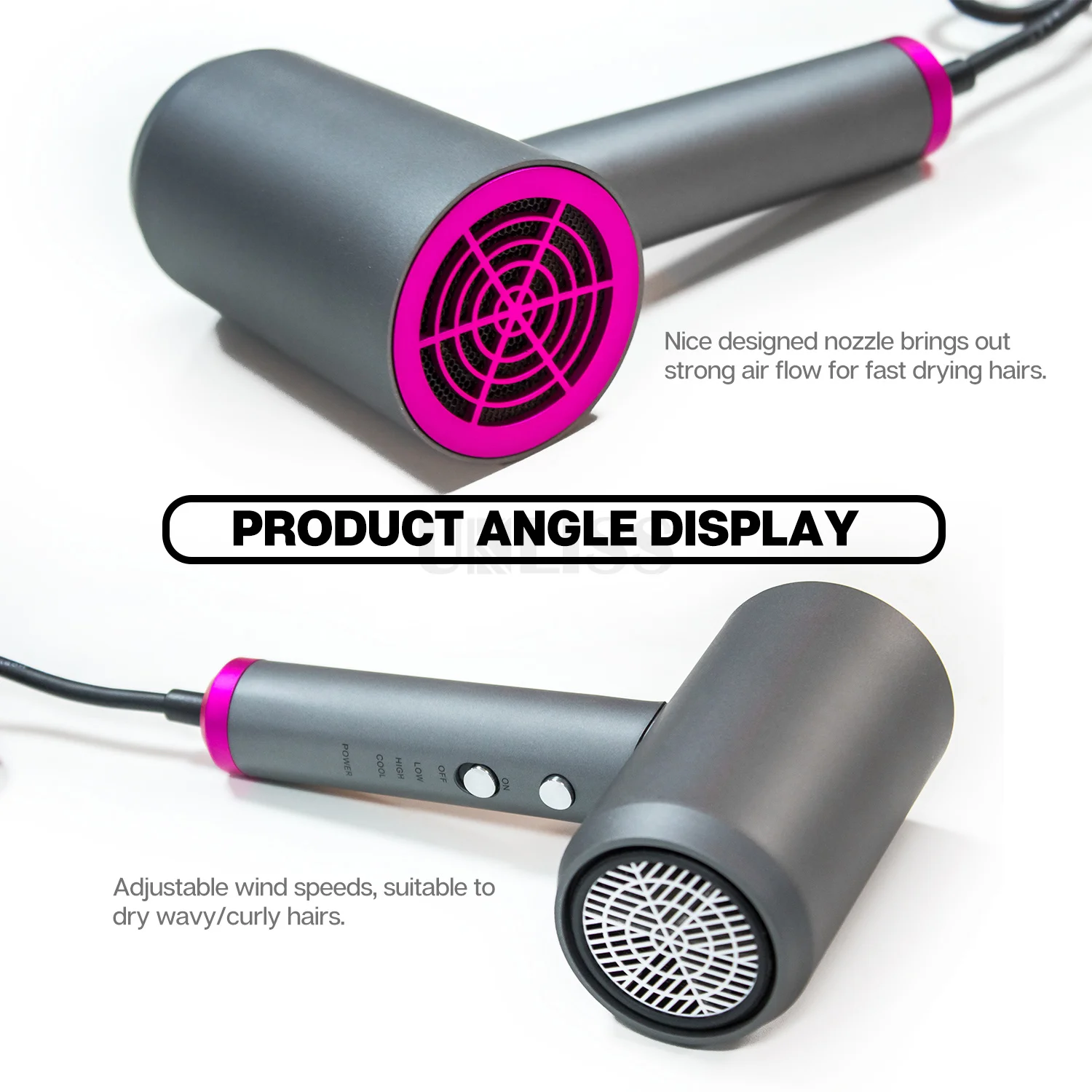 Professional Hair Dryer Portable Travel Blow Hairdryer Diffuser 1600-1800W Powerful Electric Dryer
Professional Hair Dryer Portable Travel Blow Hairdryer Diffuser 1600-1800W Powerful Electric Dryer