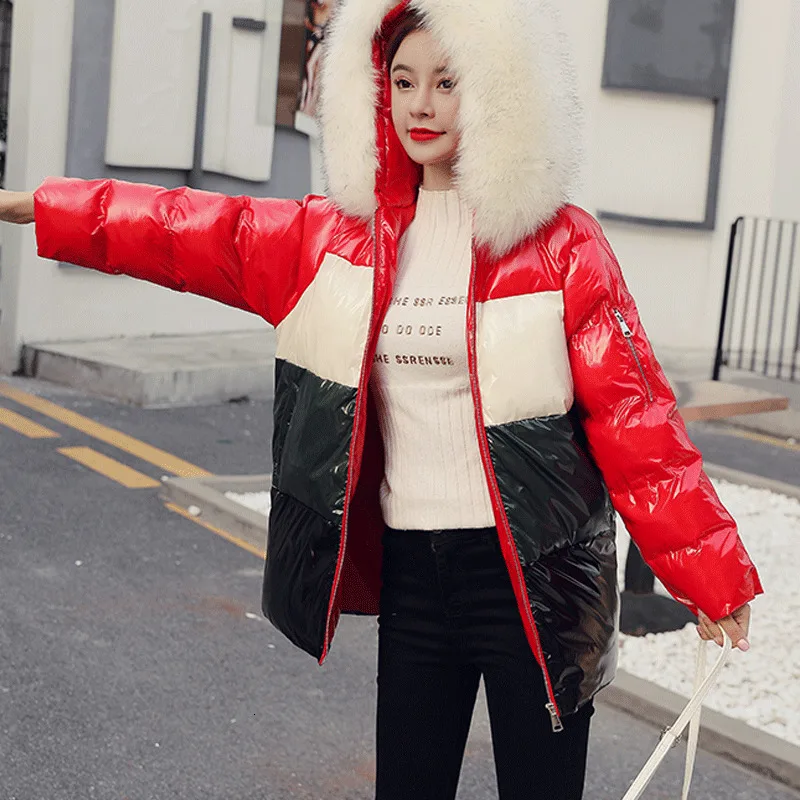 Korean Short Cotton Clothes Women Winter Jacket Women Parka Thick Hooded Coat Warm Winter Coat Women Fur Collar Parkas Women XL
Korean Short Cotton Clothes Women Winter Jacket Women Parka Thick Hooded Coat Warm Winter Coat Women Fur Collar Parkas Women XL