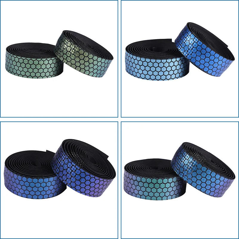 2Pcs Bicycle Handlebar Tape Absorb Sweat Eva Cycling Ribbon For Road Bike Strap Non-Slip Mtb Shock Absorption Reflective Tapes
2Pcs Bicycle Handlebar Tape Absorb Sweat Eva Cycling Ribbon For Road Bike Strap Non-Slip Mtb Shock Absorption Reflective Tapes