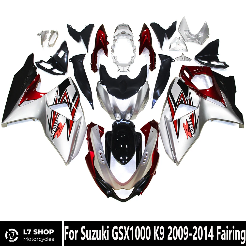 Suitable For Suzuki GSXR1000 K9 2009 2010-2014 Motorcycle Fairing Kit, High Quality ABS Injection Molding, Customizable Color
Suitable For Suzuki GSXR1000 K9 2009 2010-2014 Motorcycle Fairing Kit, High Quality ABS Injection Molding, Customizable Color