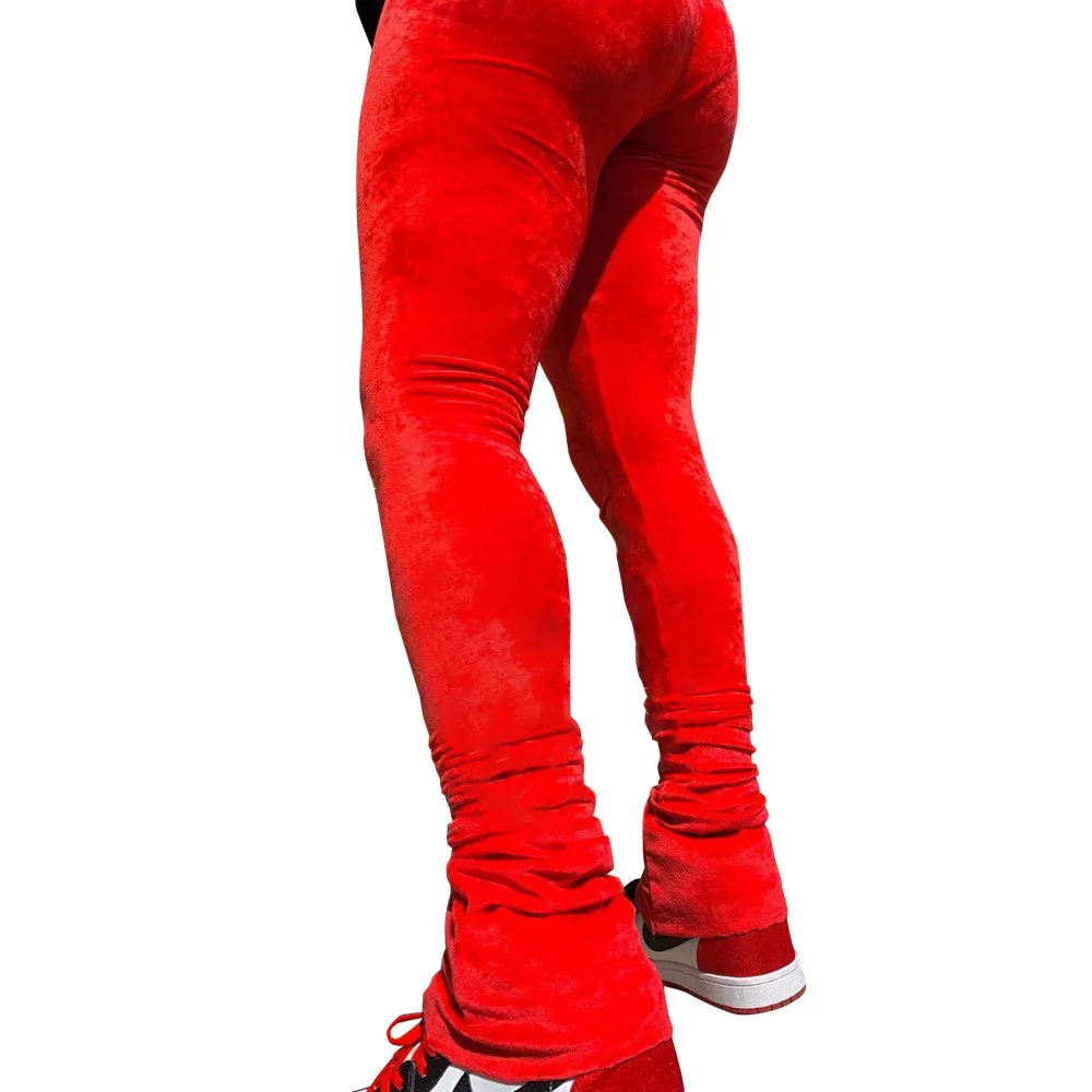 Winter Velvet Stacked Long Pants Women Pleated Tight Casual Pants Sexy Casual Jogger Sweat Pants Winter Spring Streetwear 2021 
Winter Velvet Stacked Long Pants Women Pleated Tight Casual Pants Sexy Casual Jogger Sweat Pants Winter Spring Streetwear 2021
