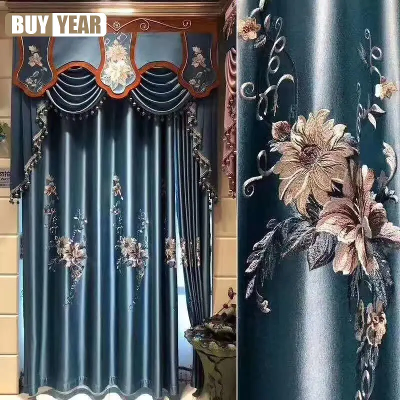 2022 New High-precision Imitation Silk Bedroom Living Room Villa European-style Embroidered Curtain Fabric Product Customization
2022 New High-precision Imitation Silk Bedroom Living Room Villa European-style Embroidered Curtain Fabric Product Customization