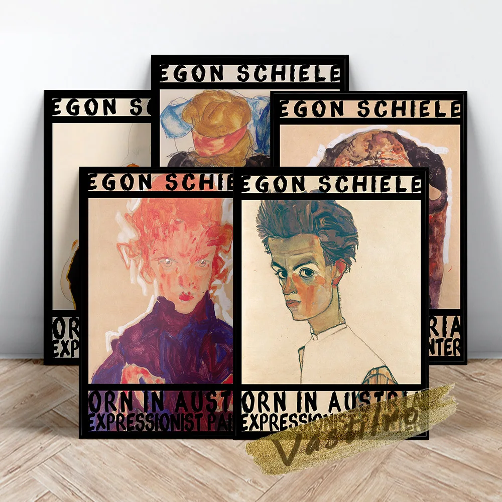 Egon Schiele Figure Sketch Retro Poster Exaggerate Abstract Style Modern Home Decor Print Art Canvas Painting Wall Picture Gift
Egon Schiele Figure Sketch Retro Poster Exaggerate Abstract Style Modern Home Decor Print Art Canvas Painting Wall Picture Gift