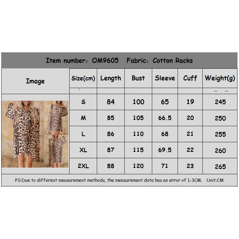 2021 spring and summer European and American women's short sleeve leopard print long sleeve round collar loose casual dress
2021 spring and summer European and American women's short sleeve leopard print long sleeve round collar loose casual dress