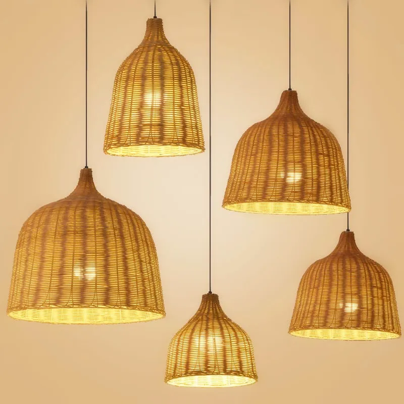 Japanese Rattan Pendant Light Handmade Bamboo Hanging Light For Dining Room Living Room Decoration Home Decor Led Light Fixtures
Japanese Rattan Pendant Light Handmade Bamboo Hanging Light For Dining Room Living Room Decoration Home Decor Led Light Fixtures