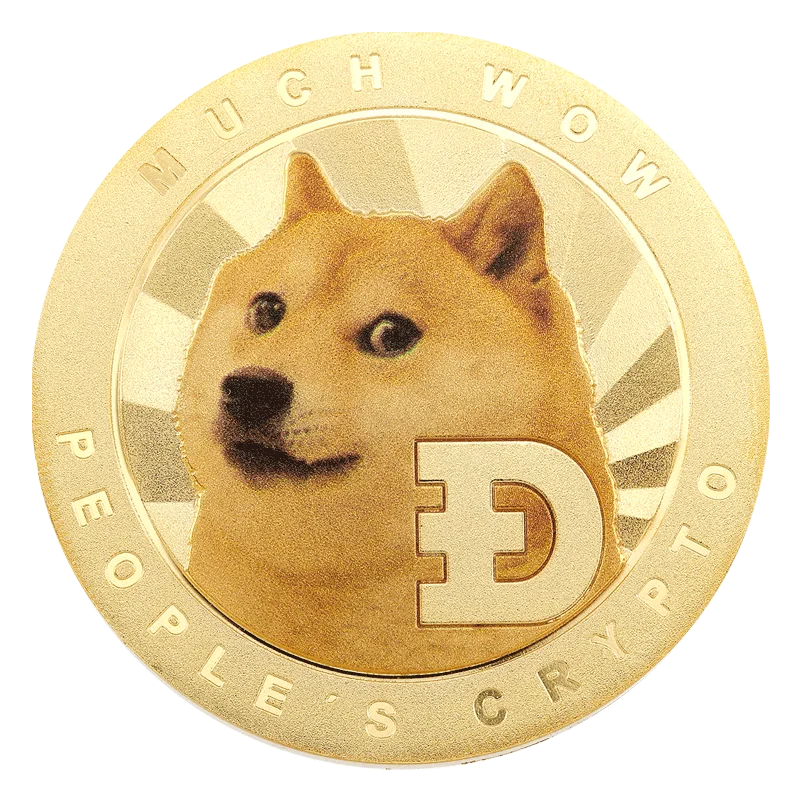 Производитель крипто-сплава монета из тонкой меди 1 унция унции Dogecoin
