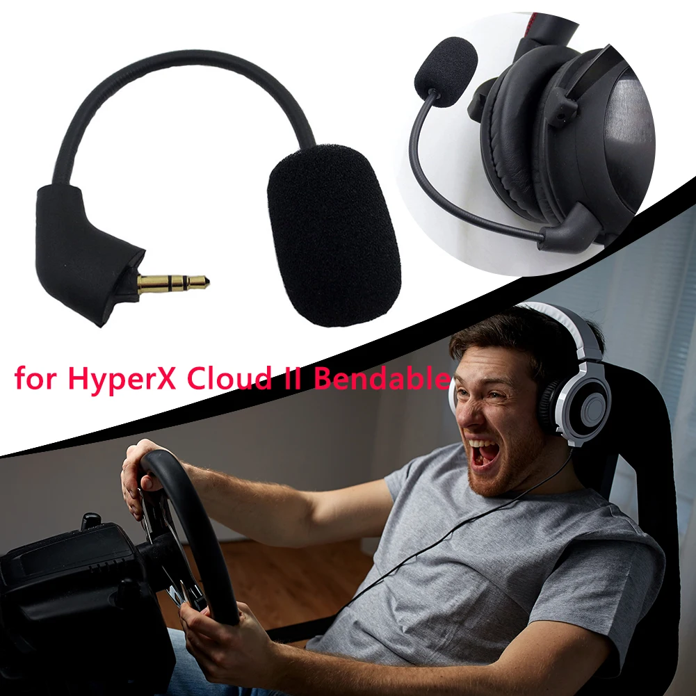 Replacement Gamer Headphones Mic Microphone Headsets Headphones Repair Parts for HyperX Cloud II Gaming Headsets
Replacement Gamer Headphones Mic Microphone Headsets Headphones Repair Parts for HyperX Cloud II Gaming Headsets