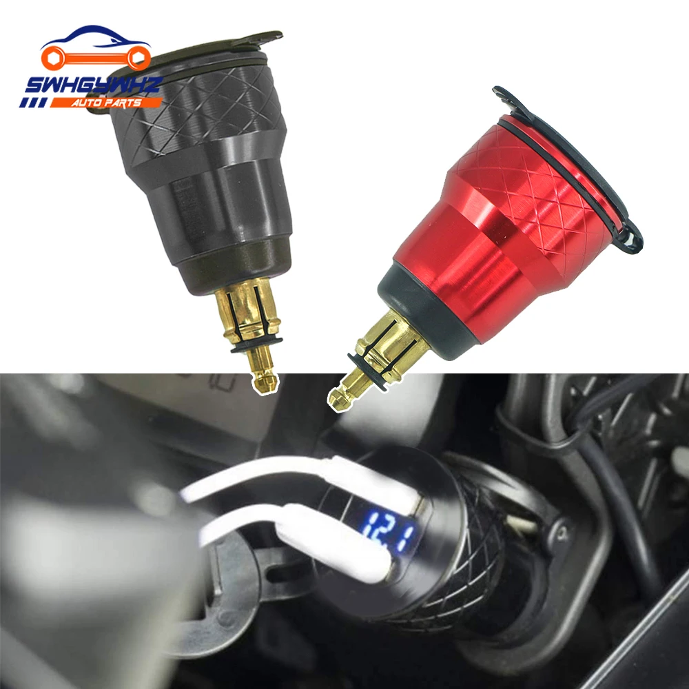 Quick Charge 3.0 Dual USB Charger Plug Port Socket Power Adapter LED Digital Display For BMW R1200GS R1250GS F800GS R1250 GS
Quick Charge 3.0 Dual USB Charger Plug Port Socket Power Adapter LED Digital Display For BMW R1200GS R1250GS F800GS R1250 GS