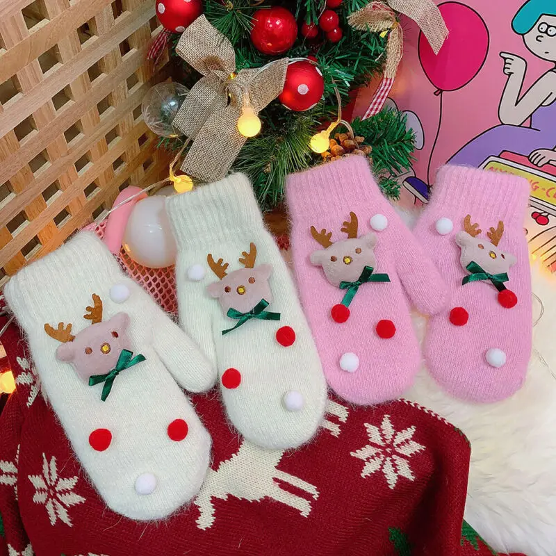 2019 Elk Deer Cute Gloves Cartoon Mittens Xmas Gift Gloves Christmas Novelty Women Warm Thick Insulated Christmas Holiday Gloves
2019 Elk Deer Cute Gloves Cartoon Mittens Xmas Gift Gloves Christmas Novelty Women Warm Thick Insulated Christmas Holiday Gloves