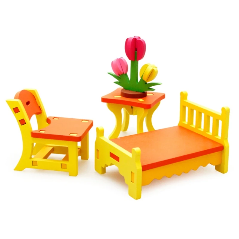 1 Set Colorful Wooden Doll Miniature House Accessories Furniture House Furniture
1 Set Colorful Wooden Doll Miniature House Accessories Furniture House Furniture