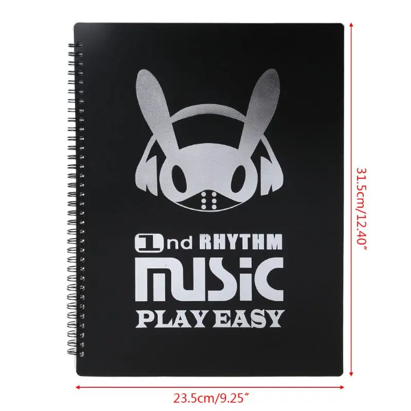 20 Pages A4 Size Music Score Sheet Document File Folder Storage Organizer for Player Concert Instrument
20 Pages A4 Size Music Score Sheet Document File Folder Storage Organizer for Player Concert Instrument