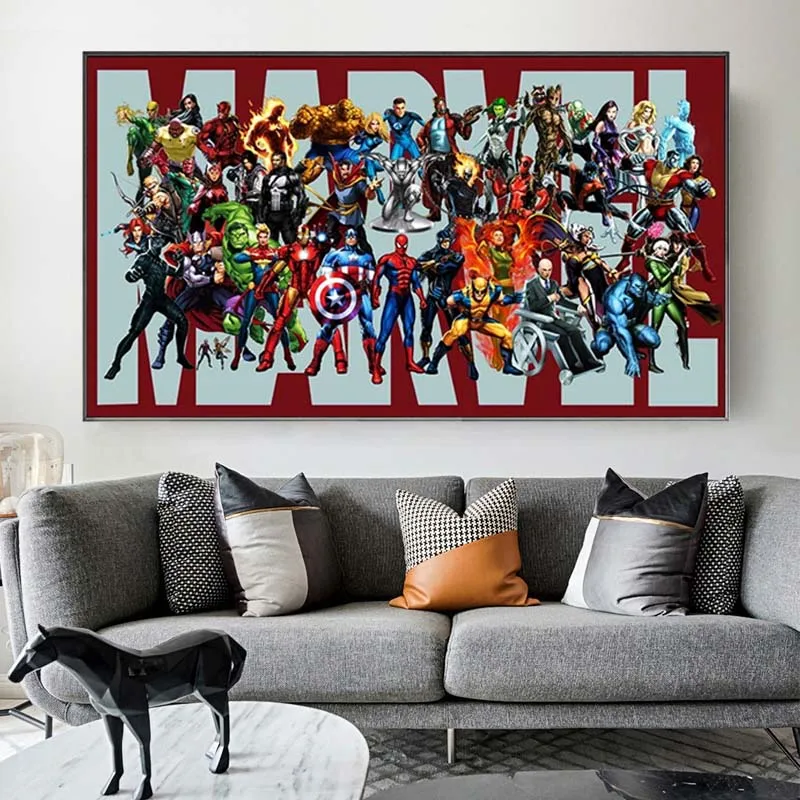 Marvel Avengers Anime Posters Superhero Iron Man Figure Movie Canvas Paintings Prints Wall Art Pictures Room Home Decor Cuadro
Marvel Avengers Anime Posters Superhero Iron Man Figure Movie Canvas Paintings Prints Wall Art Pictures Room Home Decor Cuadro
