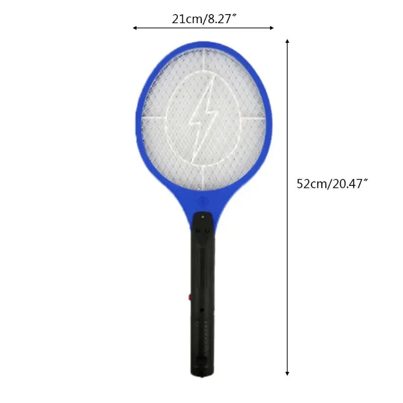 Summer Electric Mosquito Swatter Cordless Battery Power Insects Fly Killer Bug Zapper Handheld Racket
Summer Electric Mosquito Swatter Cordless Battery Power Insects Fly Killer Bug Zapper Handheld Racket
