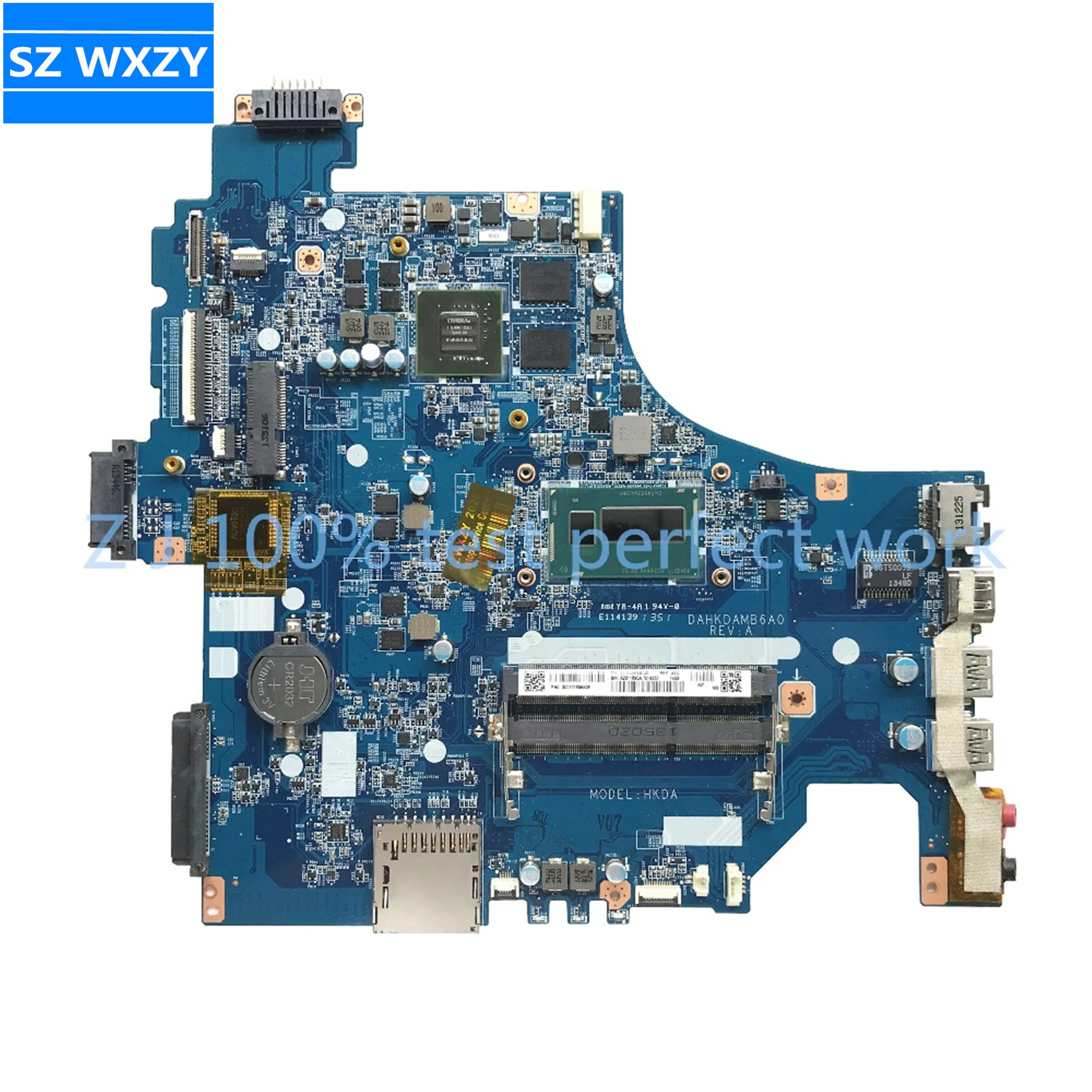 Для SONY SVF153 серия материнская плата для ноутбука A2011590A DAHKDAMB6A0 с SR16Z i7-4500 CPU GT740M GPU MB 100%