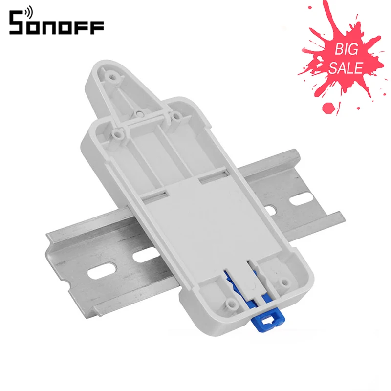Интеллектуальный выключатель света Sonoff DR DIN Rail лоток Модуль Автоматизации умного