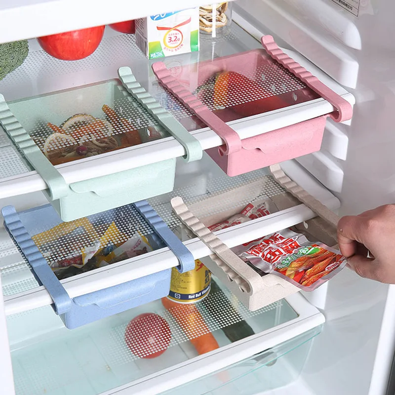 Fruit Snacks Kitchen Racks ABS Sliding Storage Rack Storage Rack Adjustable Refrigerator Rack Drawer Storage Rack To Save Space
Fruit Snacks Kitchen Racks ABS Sliding Storage Rack Storage Rack Adjustable Refrigerator Rack Drawer Storage Rack To Save Space