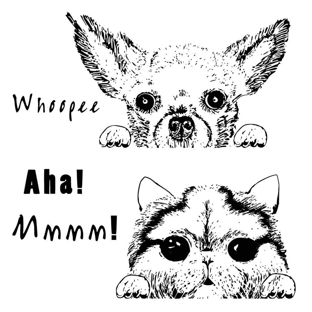 ZhuoAng Cute dog Clear Silicon Stamps and Cutting Dies for DIY Scrapbooking/Photo Album Card Making clear stamps with dies
ZhuoAng Cute dog Clear Silicon Stamps and Cutting Dies for DIY Scrapbooking/Photo Album Card Making clear stamps with dies