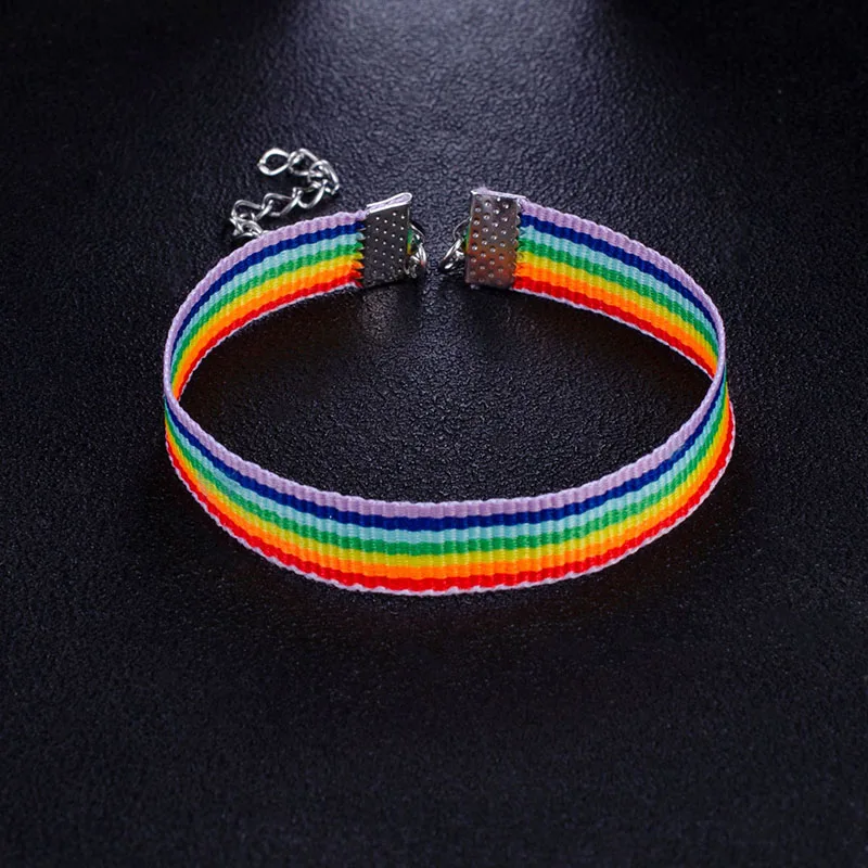 Korean Trend Rainbow Bracelet for Women Men's LGBT Lesbians Gays Bracelets Students Boys Girls Necklace Friendship Jewelry Gift
Korean Trend Rainbow Bracelet for Women Men's LGBT Lesbians Gays Bracelets Students Boys Girls Necklace Friendship Jewelry Gift