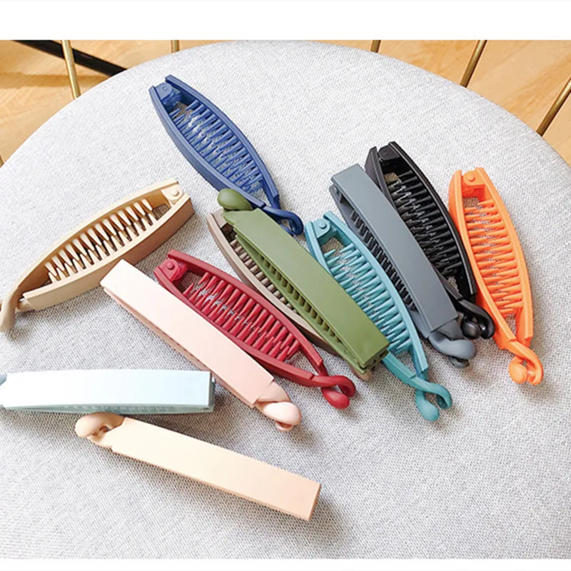 2020 Spring And Summer Matte Hair Clip Adult Twist Clip Elegant Wild Banana Clip Hair Accessories
2020 Spring And Summer Matte Hair Clip Adult Twist Clip Elegant Wild Banana Clip Hair Accessories
