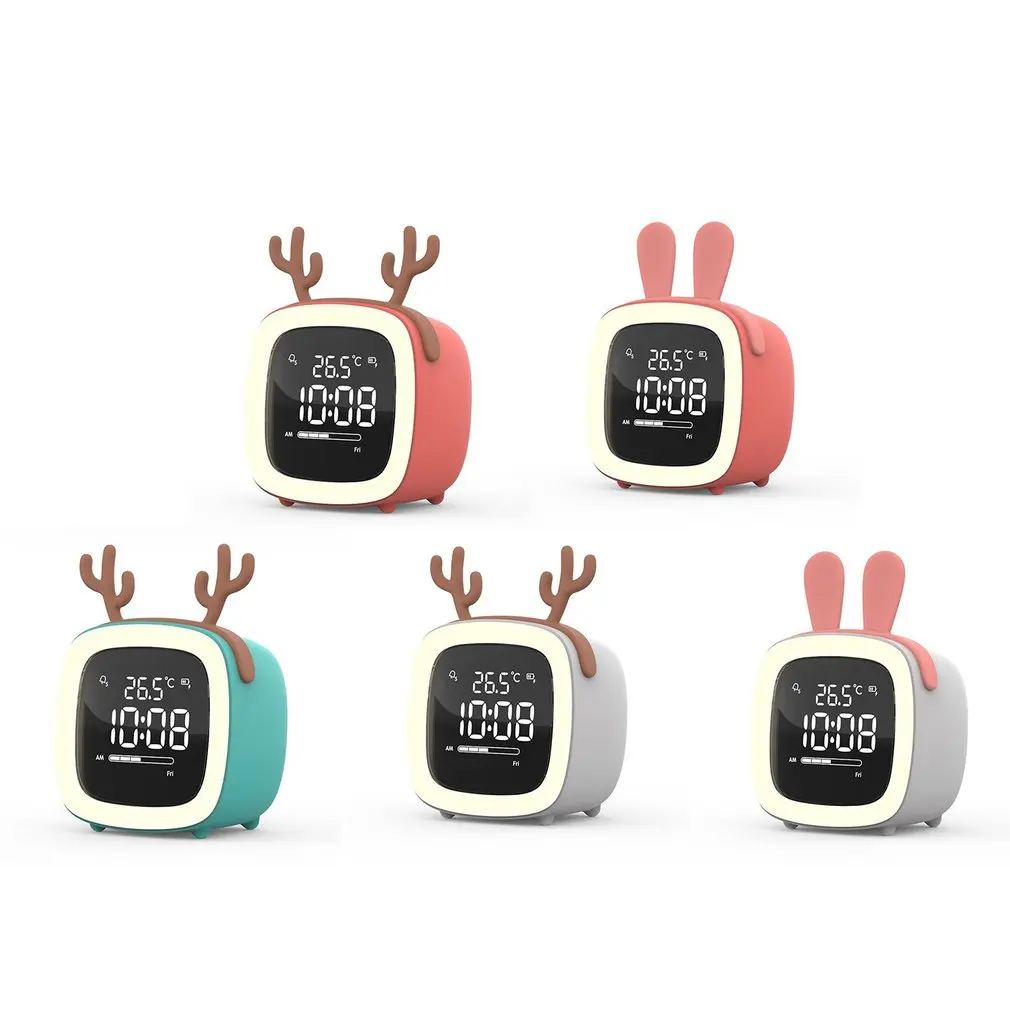 Kids Alarm Clock Cute-TV Night Light Alarm Clock For Children Desk Clock Rechargeable Battery Operated
Kids Alarm Clock Cute-TV Night Light Alarm Clock For Children Desk Clock Rechargeable Battery Operated