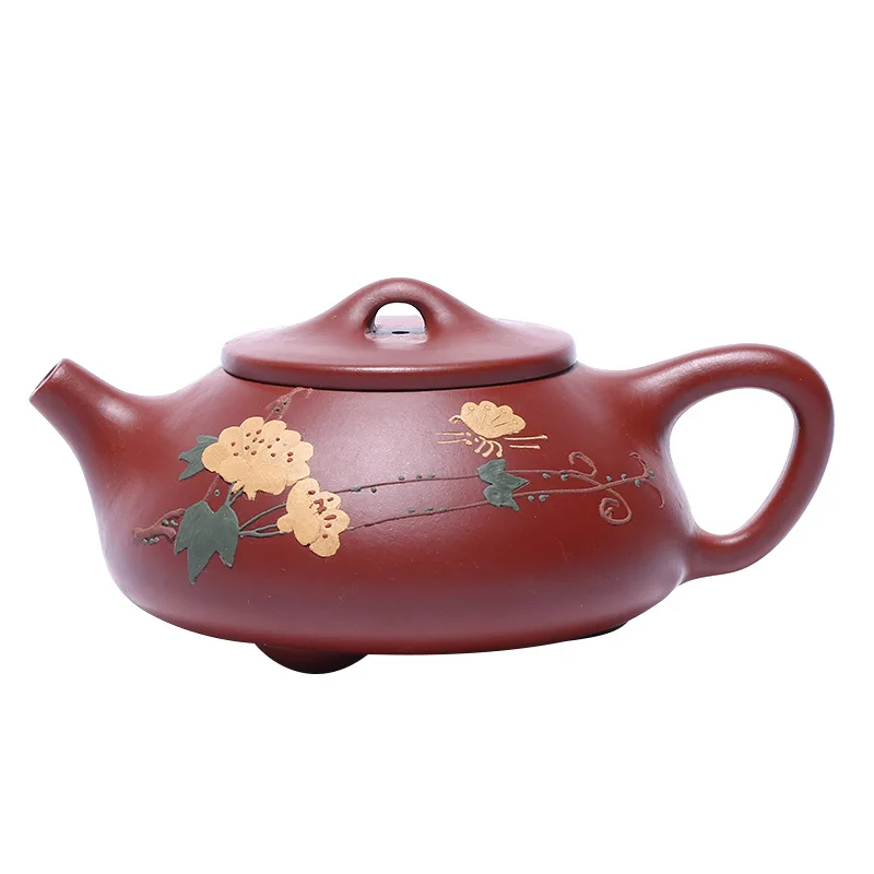 Famous craftsman's Handmade Yixing raw ore Dahongpao flower blooming rich Ladybug purple clay pot teapot gift
Famous craftsman's Handmade Yixing raw ore Dahongpao flower blooming rich Ladybug purple clay pot teapot gift