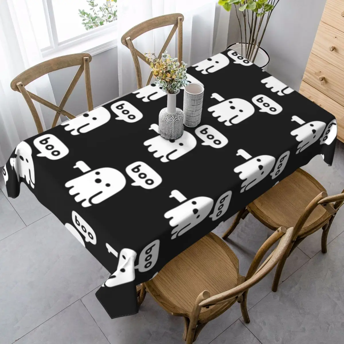 Spooky Tablecloth Kawaii Custom Table Cover Picnic Cheap Protection Polyester Table Cloth 
Spooky Tablecloth Kawaii Custom Table Cover Picnic Cheap Protection Polyester Table Cloth