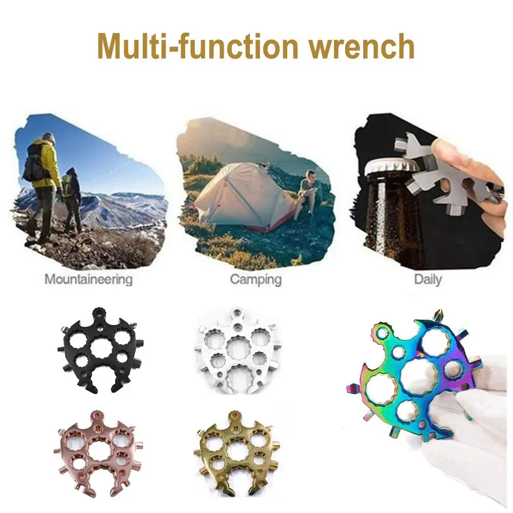 20-In-1 Repair Screwdriver Wrench Tool Outdoor Multi-Tool Card Combination Multifunctional Spanner
20-In-1 Repair Screwdriver Wrench Tool Outdoor Multi-Tool Card Combination Multifunctional Spanner