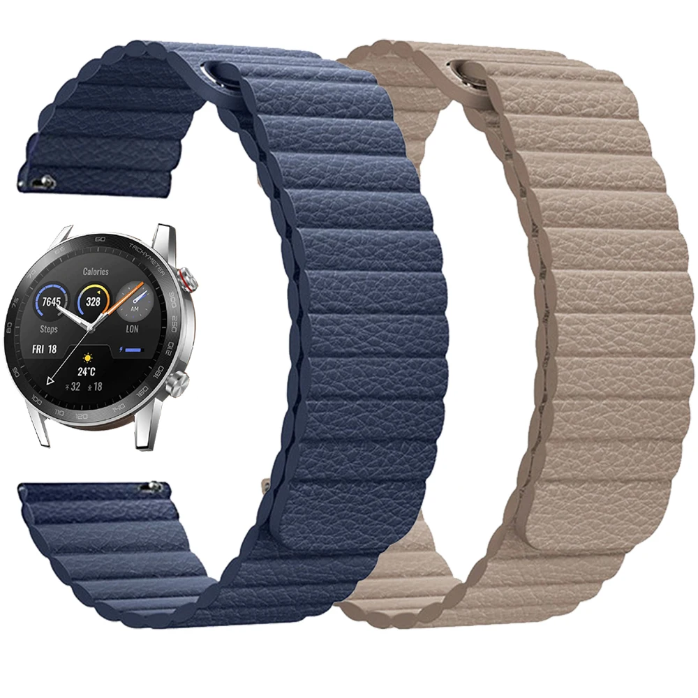 Ремешок кожаный магнитный для HONOR Magic 2 42 мм 46 мм, браслет для наручных часов Honor ES GS Pro, 20 22 мм
Ремешок кожаный магнитный для HONOR Magic 2 42 мм 46 мм, браслет для наручных часов Honor ES GS Pro, 20 22 мм