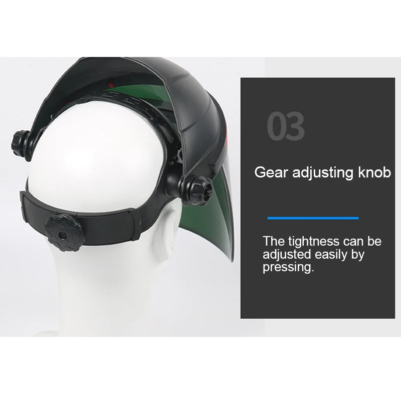 Newly Auto Darkening Welding Helmet Durable Reusable Anti-UV Welding Protective TE889
Newly Auto Darkening Welding Helmet Durable Reusable Anti-UV Welding Protective TE889