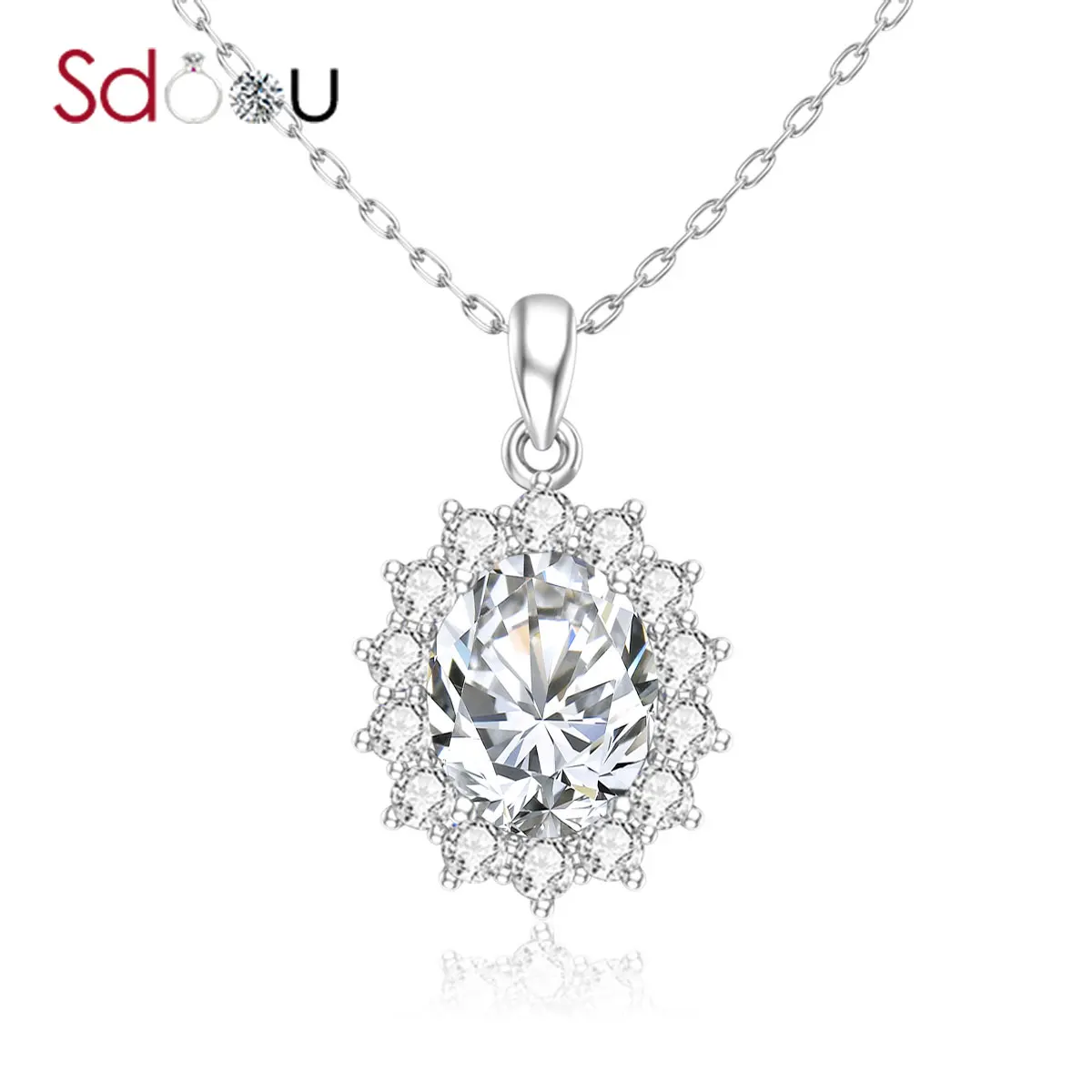 SDOOU Silver Pendant Necklace For Women 925 Sterling Silver Pendants Zircon Sunflower Gemstone Fashion Jewelry Wedding Accessory
SDOOU Silver Pendant Necklace For Women 925 Sterling Silver Pendants Zircon Sunflower Gemstone Fashion Jewelry Wedding Accessory