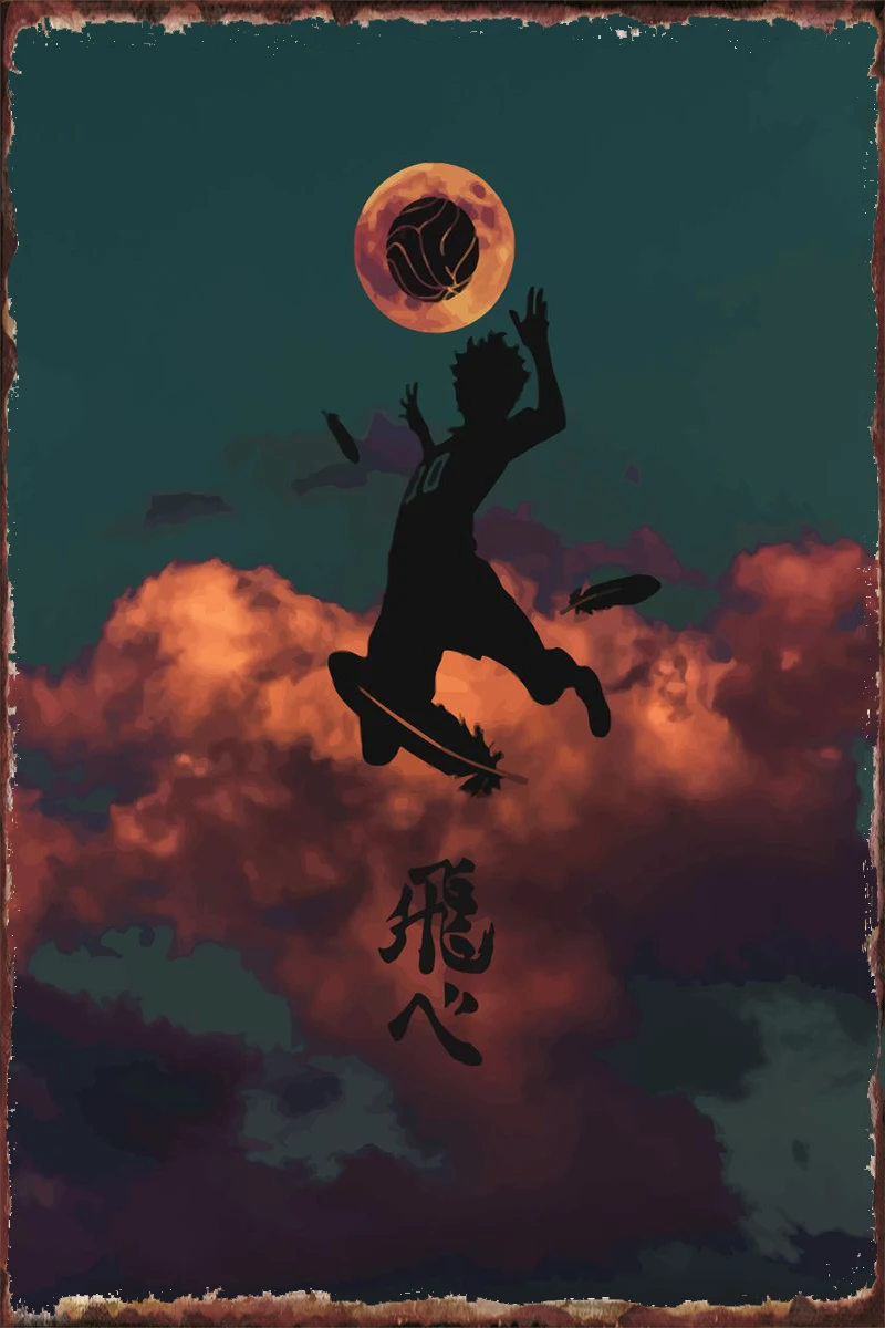 Металлический знак Haikyuu, оловянные таблички, Настенный декор, украшение для комнаты, ретро, винтажный стиль, для художественного оформления,...
Металлический знак Haikyuu, оловянные таблички, Настенный декор, украшение для комнаты, ретро, винтажный стиль, для художественного оформления,...