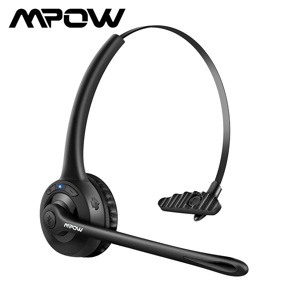 MPOW Портативный беспроводной Bluetooth 5 0 наушники свободные руки стерео гарнитура