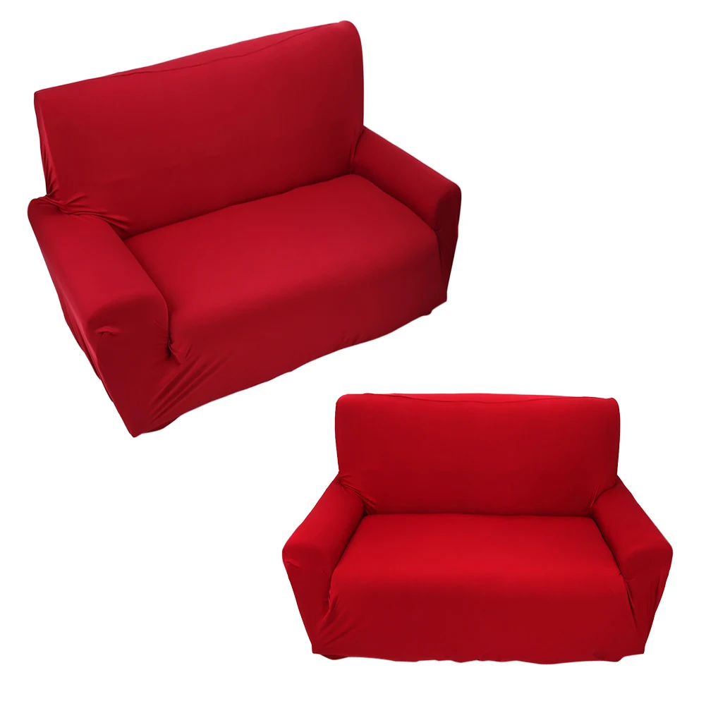 145cm-185cm Stretch Elastic Slipcover Sofa Covers Form Fit Solid Color Furniture Protector Two-seat Sofa Slipcover
145cm-185cm Stretch Elastic Slipcover Sofa Covers Form Fit Solid Color Furniture Protector Two-seat Sofa Slipcover
