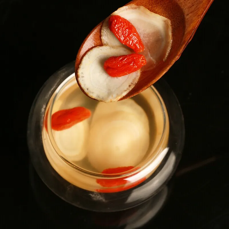 Tongqing Hetang Panax quinquefolium slice American ginseng slice 100g / can 1.8-2.5cm (large)
Tongqing Hetang Panax quinquefolium slice American ginseng slice 100g / can 1.8-2.5cm (large)