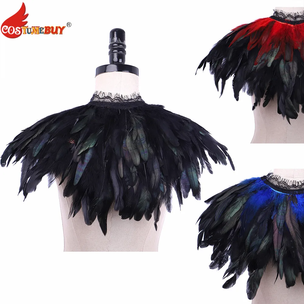 CostumeBuy Feather Shawl Cape Victoria stage performance witch costume shoulderwear Shawl model catwalk show photography prop
CostumeBuy Feather Shawl Cape Victoria stage performance witch costume shoulderwear Shawl model catwalk show photography prop