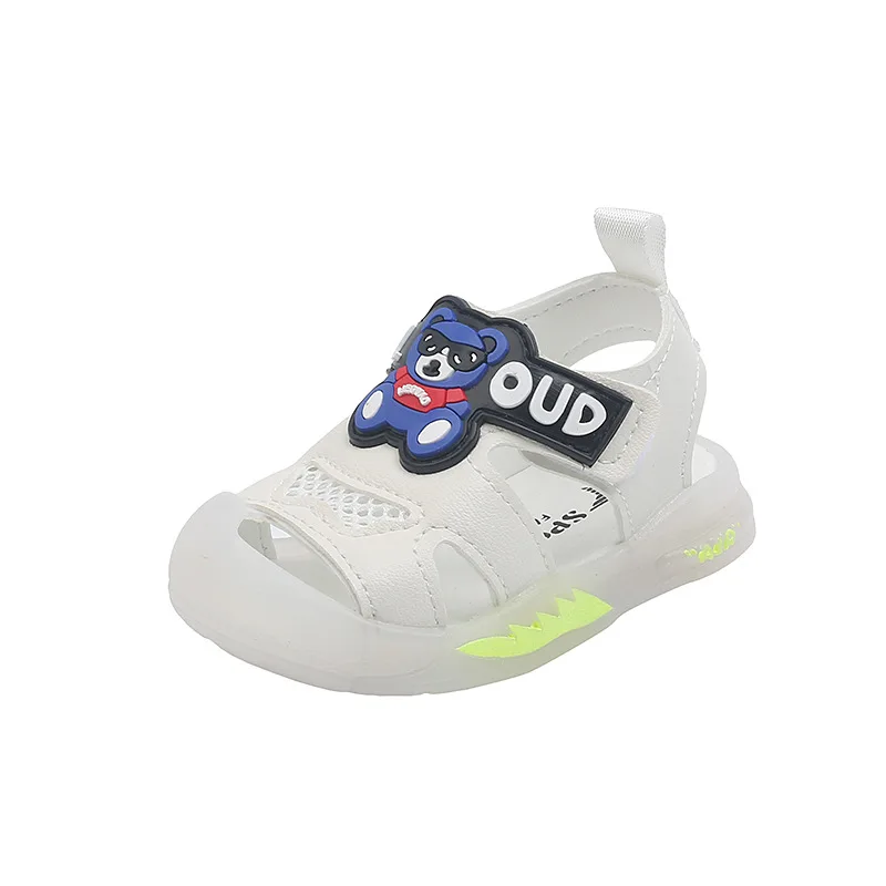 2021 Summer New Boys Cartoon Toes Capped Anti-kick Sandals Kids Korean Casual Soft Sole Baby Toddler Sandals Fashion Flats Cute
2021 Summer New Boys Cartoon Toes Capped Anti-kick Sandals Kids Korean Casual Soft Sole Baby Toddler Sandals Fashion Flats Cute