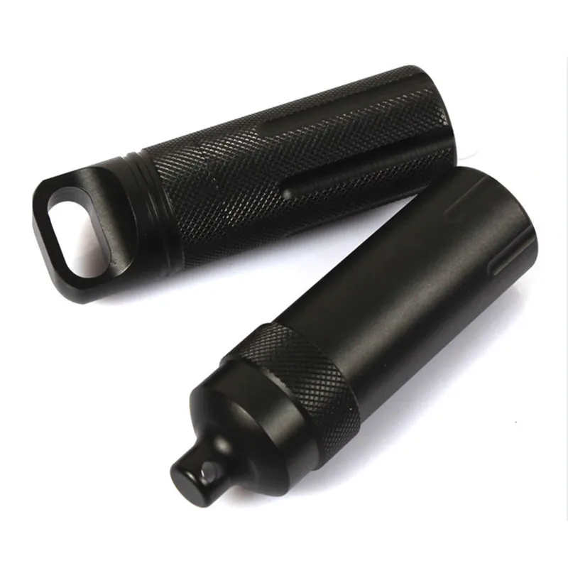 Outdoor Strong CNC Waterproof Emergency First Aid Kits Safety Survival Pill Bottle Aluminium Camping EDC Tank Box for Cigarettes
Outdoor Strong CNC Waterproof Emergency First Aid Kits Safety Survival Pill Bottle Aluminium Camping EDC Tank Box for Cigarettes