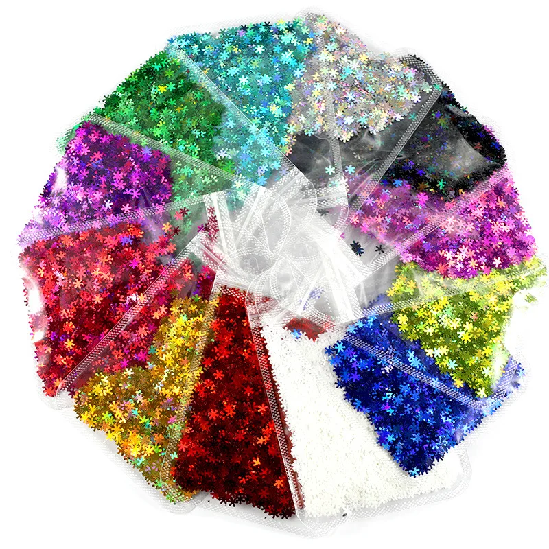 1Bag Holographic mixing Xmas Snowflakes Nail Sequins Flakes3D Nail Art Glitter Laser AB Silver Paillette Manicure Decorations 0g
1Bag Holographic mixing Xmas Snowflakes Nail Sequins Flakes3D Nail Art Glitter Laser AB Silver Paillette Manicure Decorations 0g