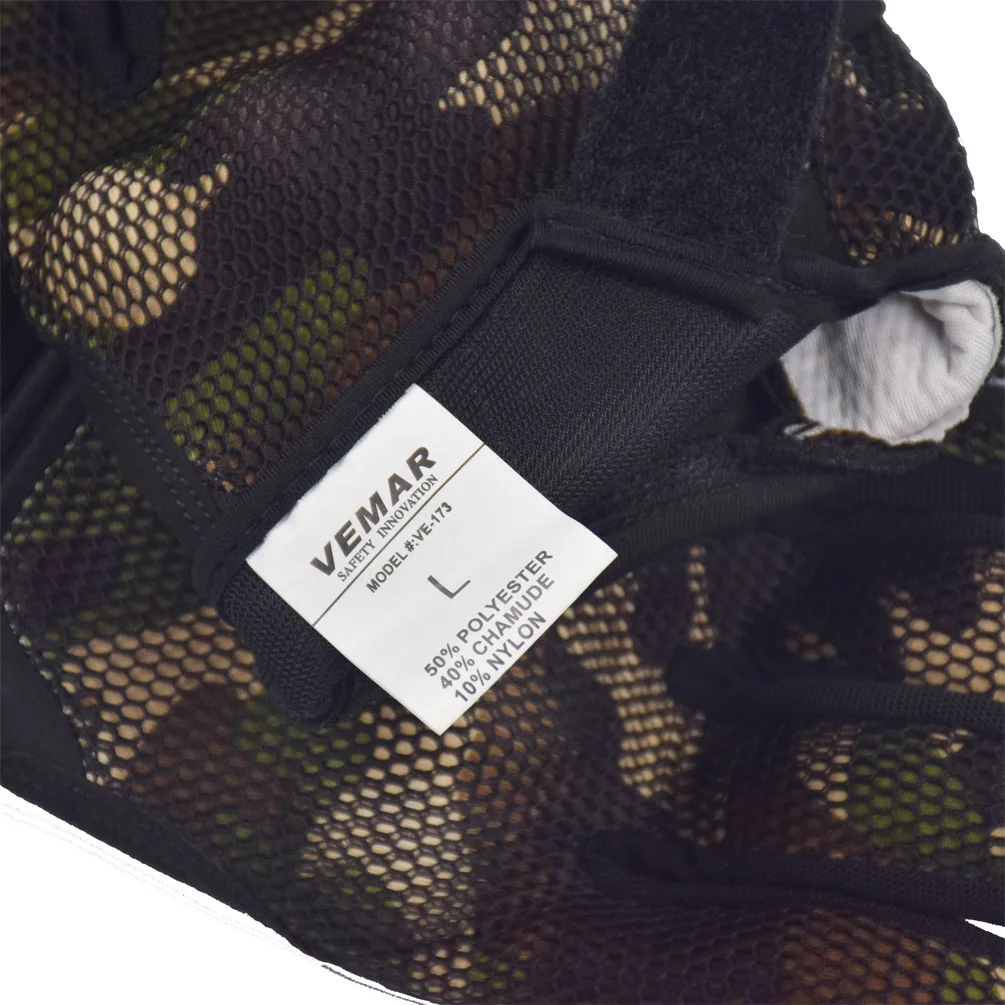 Vemar Camo 3D Mesh Motorcycle Glove Summer Breathable Wearable Motocross Gloves Men Anti-Fall Motor Bike Gloves
Vemar Camo 3D Mesh Motorcycle Glove Summer Breathable Wearable Motocross Gloves Men Anti-Fall Motor Bike Gloves