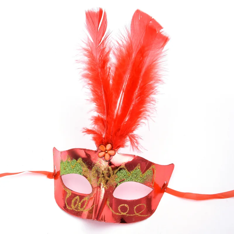 10pcs Halloween Glow Up In the Dark LED Mask Feather Girl Half Face Girl Mask LED Dance Dress Up Bar Party Props Children's toys
10pcs Halloween Glow Up In the Dark LED Mask Feather Girl Half Face Girl Mask LED Dance Dress Up Bar Party Props Children's toys