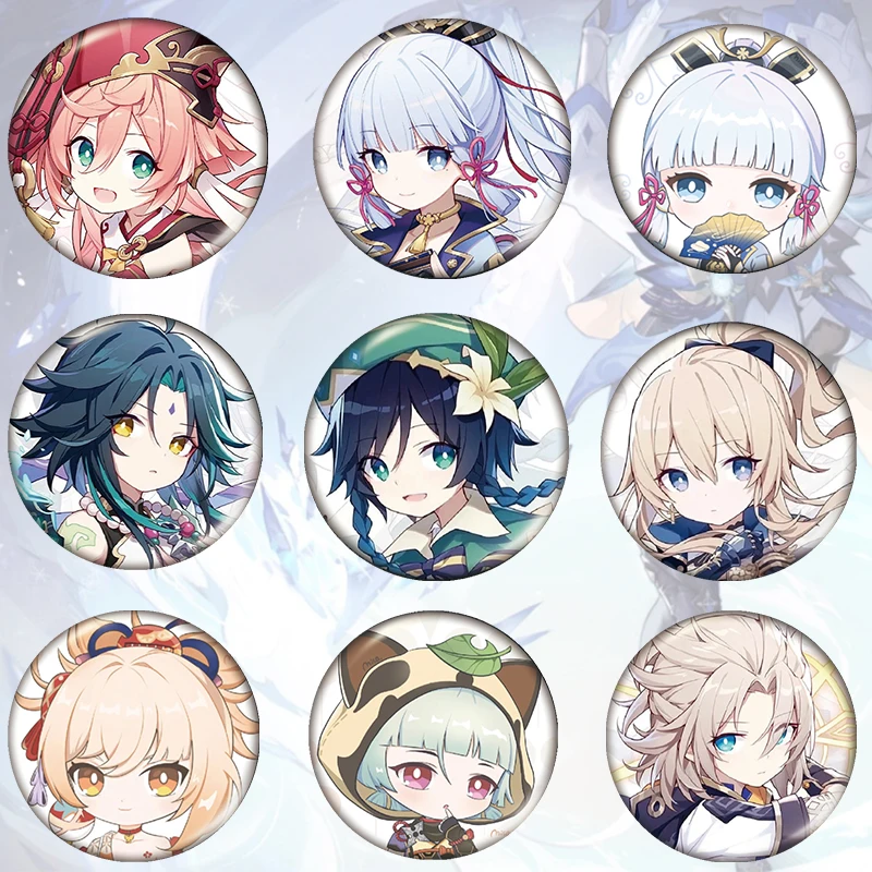 Брошь Genshin Impact Badge Chibi Kazuha Yoimiya Ayaka Xiao Zhongli Hutao tataglia Yanfei Ganyu Venti Albedo Pin Decor Gifts
Брошь Genshin Impact Badge Chibi Kazuha Yoimiya Ayaka Xiao Zhongli Hutao tataglia Yanfei Ganyu Venti Albedo Pin Decor Gifts
